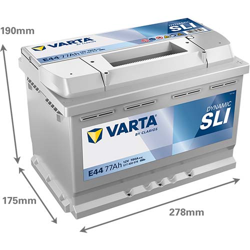 577400078 Autobatterie VARTA